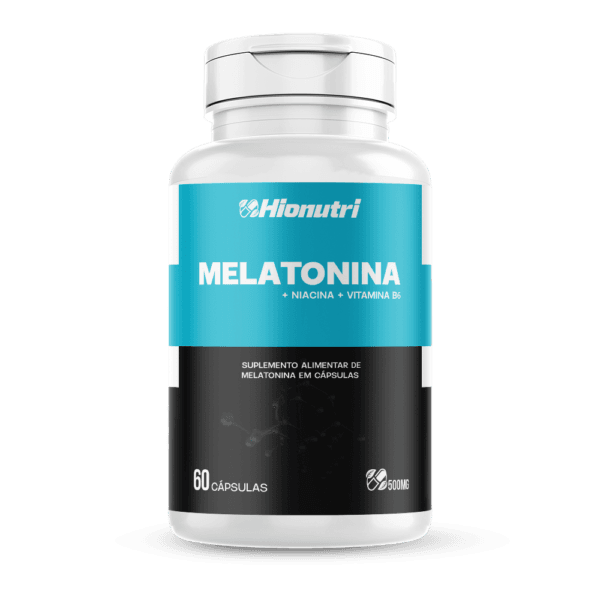 Melatonina 60 cápsulas 500mg Hionutri