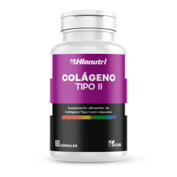 Colageno tipo II 60 Cápsulas 500mg Hionutri