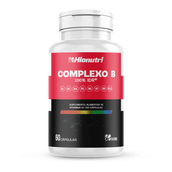 Complexo b 60 cápsulas 500mg Hionutri