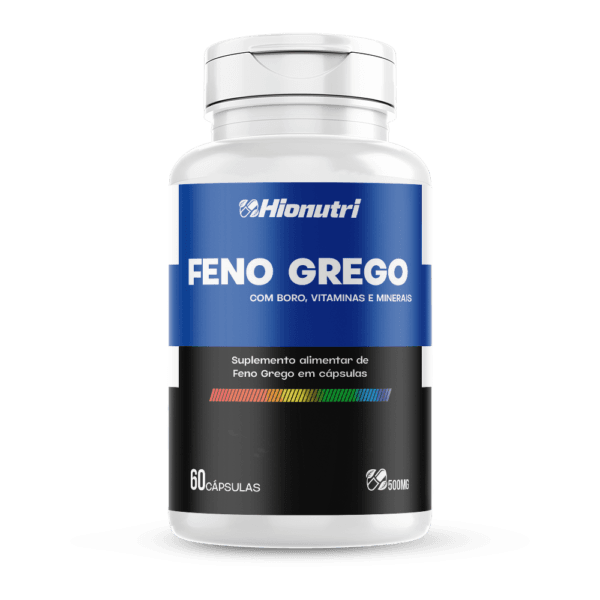 Feno Grego 60 cápsulas 500mg Hionutri