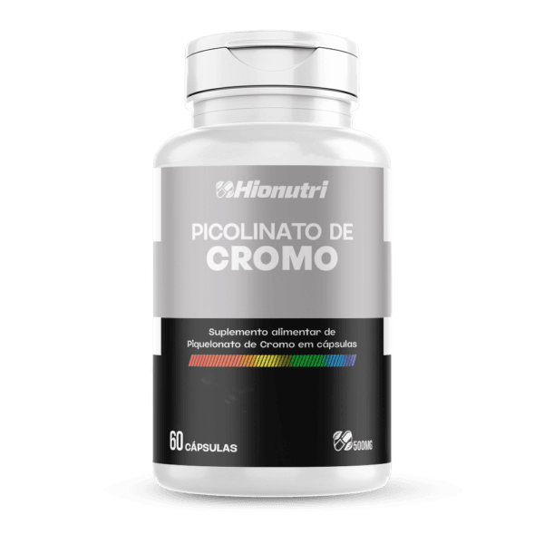 Picolinato de Cromo 60 cápsulas 500mg Hionutri