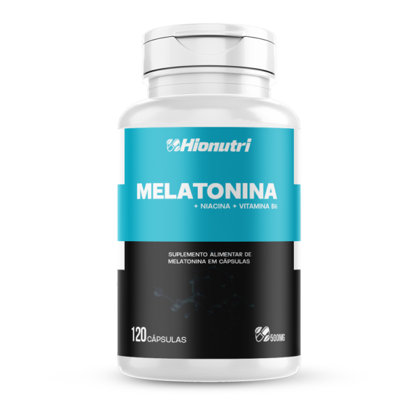 Melatonina 60 cápsulas 500mg Hionutri