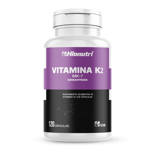 Vitamina k2 120 cápsulas 500mg Hionutri