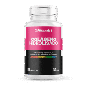 Colágeno Hidrolisado 120 cápsulas 500mg Hionutri