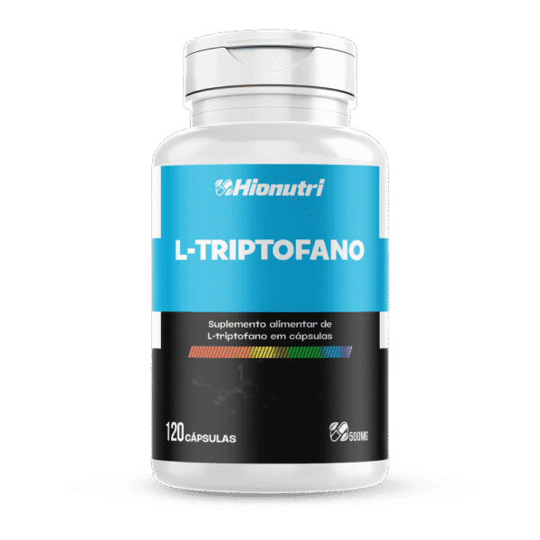 L- Tripofano 120 Cápsulas 500mg Hionutri