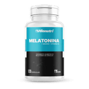 Melatonina 120 cápsulas 500mg Hionutri