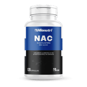 Nac 120 Cápsulas 500mg Hionutri