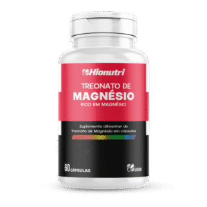 Treonato de Magnésio 60 Cápsulas 500mg Hionutri