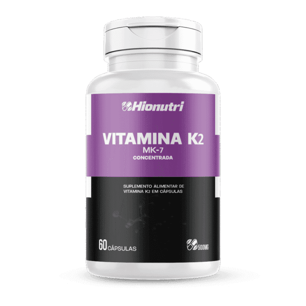 Vitamina k2 60 cápsulas 500mg Hionutri
