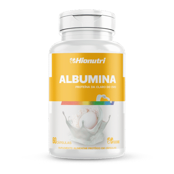 Albumina 60 cápsulas 500mg