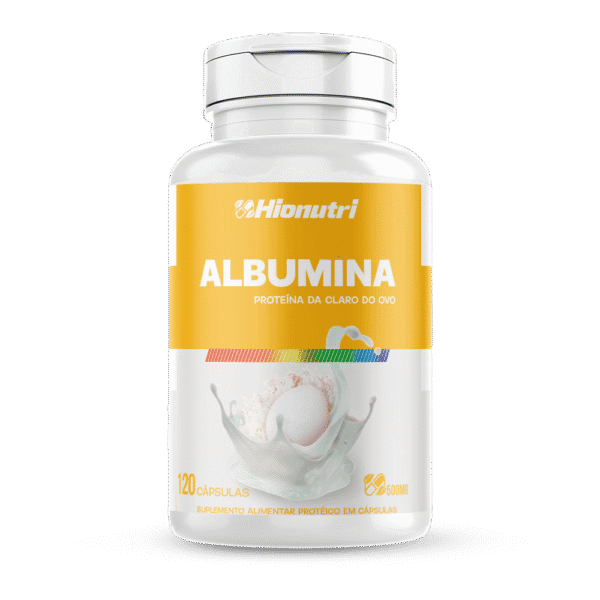 Albumina 120 cápsulas 500mg