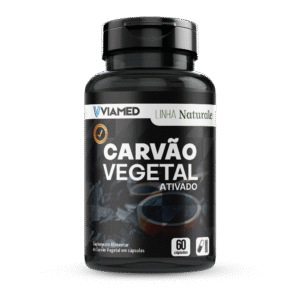 Carvão Vegetal Ativado 60 Cápsulas 500mg