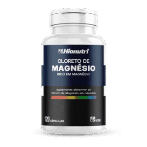 Cloreto de Magnésio120 cápsulas 500mg Hionutri