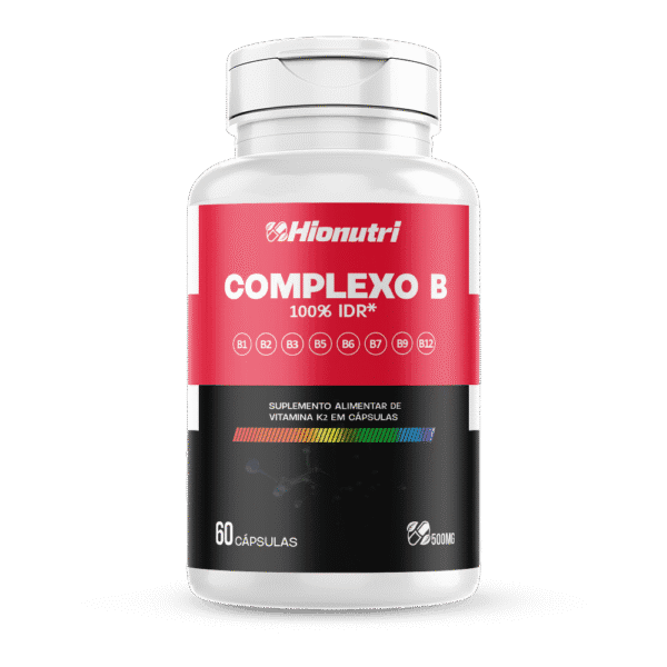 Complexo B 60 cápsulas 500mg Hionutri