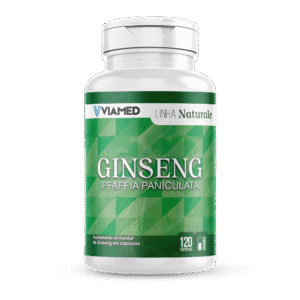 Ginseng com 120 cápsulas de 500mg