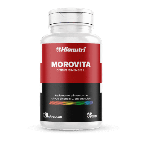 Laranja Moro Morovita 120 Cápsulas 500mg