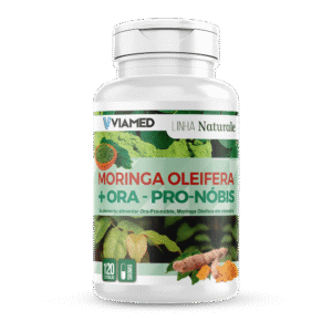 Moringa Oleifera e Ora-Pro-Nóbis 500mg