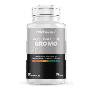 Picolinato de Cromo 120 cápsulas 500mg Hionutri