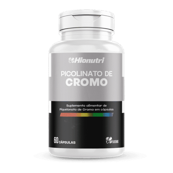 Picolinato de Cromo 60 cápsulas 500mg Hionutri