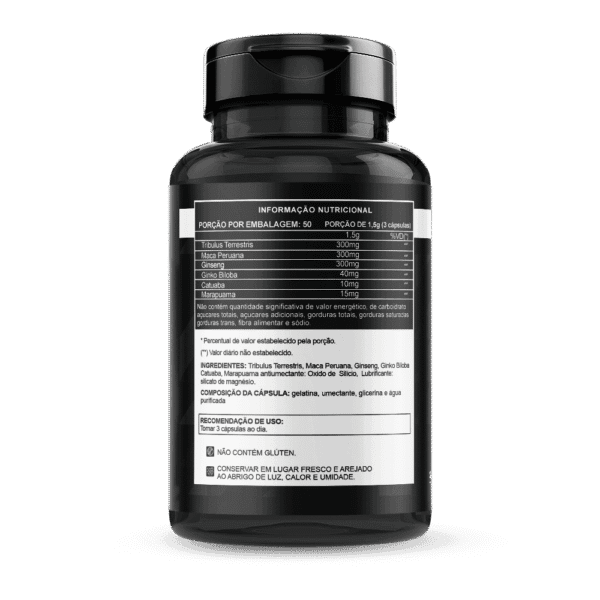 Testo Premium 60 cápsulas 500mg - Image 2