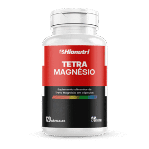 Tetra Magnésio 120 cápsulas 500mg Hionutri