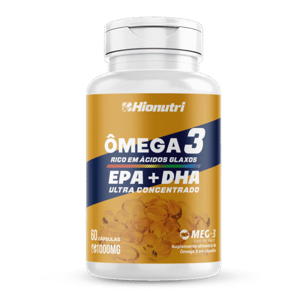 Ômega 3 EPA + DHA e Vitamina E