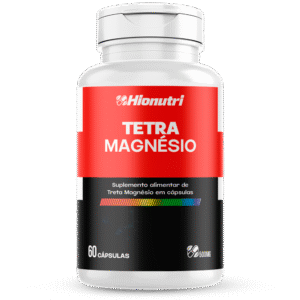 Tetra Magnésio 60 cápsulas 500mg Hionutri